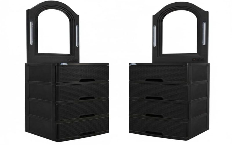 Descubre el Tocador Glamour: estilo y organización en un solo mueble